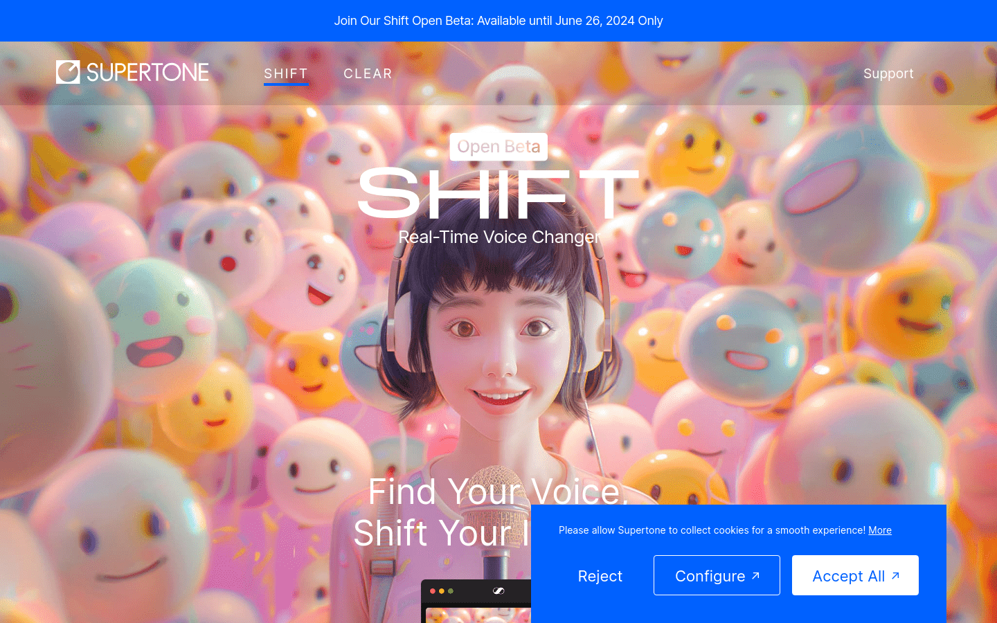 Supertone Shift AI实时声音变换怎么使用方法详细教程指南